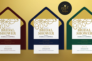 Bridal Shower Invitation - Isabella