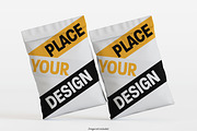 Snack Pouch Mockup Bundles, a Packaging Mockup by Ambo Ampeng (Thumbnail 14 of 32)