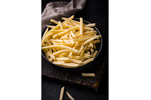 Frozen potato french fries, junk, a Food & Drink Photo by Yulia Furman