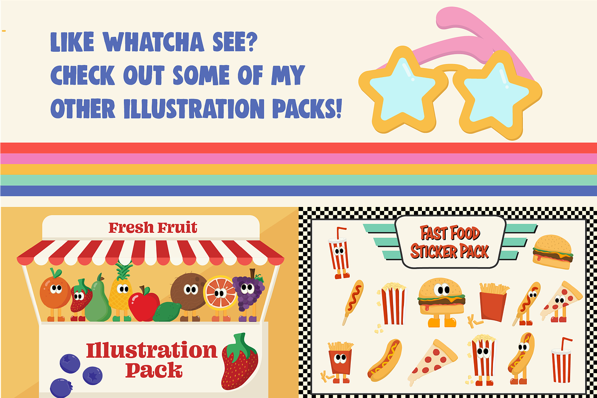 Retro Tech Illustration Pack, a Technology Illustration by saragoodies (Photo 7 of 7)