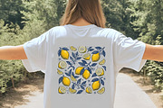 Coastal Yellow Lemon Summer Bundle, a Seasonal Illustration by Designworld (Thumbnail 8 of 9)