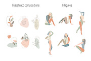 Femininity modern graphic collection, a Decorative Illustration by dasha mo (Thumbnail 3 of 9)