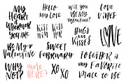 VALENTINE'S LOVE quotes overlays set, an Object Graphic by Artnis (Thumbnail 2 of 7)