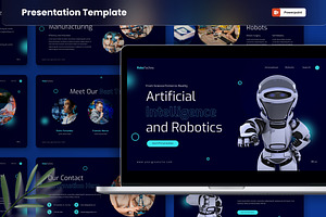 Artificial Intelligence Powerpoint, a Presentation Template by MtvtdArt