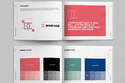 Clean Brand Guideline Template, a Brochure Template by ContestDesign (Thumbnail 4 of 5)