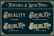 Sultrans Typeface, a Serif Font by ngene (Thumbnail 5 of 8)