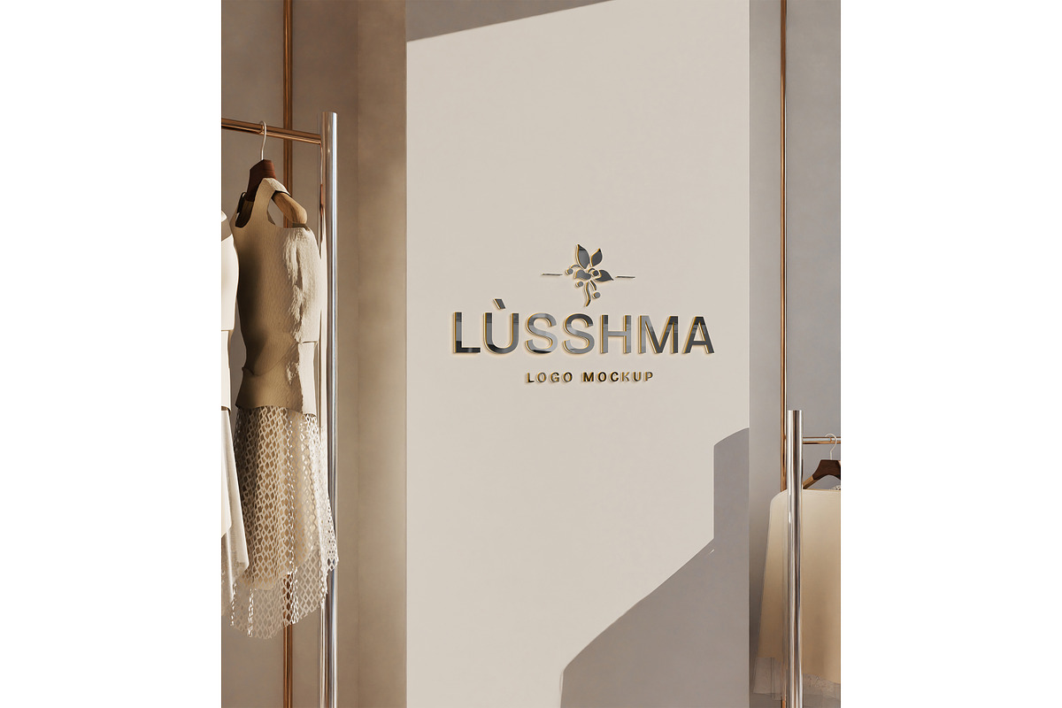 Sign & storefront logo mockup, an Advertising Mockup by Mockthethics. (Photo 12 of 12)