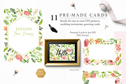 Wild Bouquet Florals and Leaves, an Illustration by Momo Studio (Thumbnail 5 of 8)