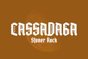 High Nobiety Modern Blackletter Font, a Blackletter Font by Maulana Creative (Thumbnail 7 of 8)