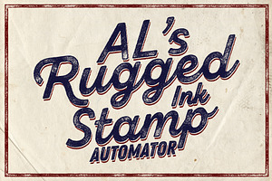 AL's Rugged Ink Stamp Automator