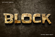 Concrete Text Effect, a Layer Style Add-On by dokudokunomi (Thumbnail 1 of 4)