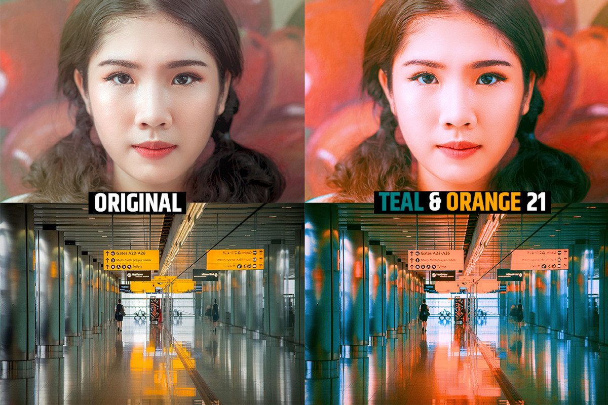 Orange & Teal 30 Cinematic FILM LUTS, a Plug-in Add-On by WeLovePresets (Photo 52 of 61)
