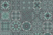 Black & Emerald Watercolor Patterns, a Pattern Graphic by Gen Aumonier (Thumbnail 4 of 7)