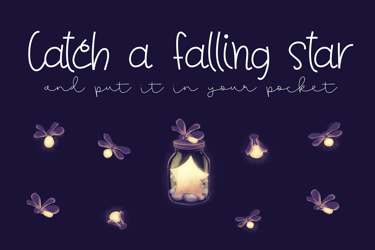 Fairytale - Cute Handwritten Font preview 6