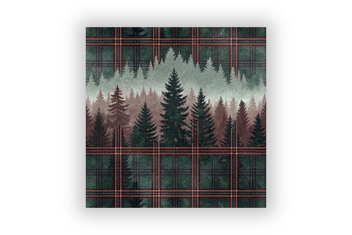 Elegant Plaid Flannel Pattern Bundle, a Pattern Graphic by FloridPrintables (Photo 6 of 8)