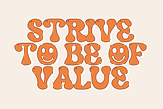 Monday Fun Retro Font, a Sans Serif Font by Luna Shop (Thumbnail 6 of 12)