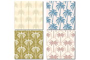 Palm Tree Tropical Seamless Patterns, a Pattern Graphic by wind mill (Thumbnail 3 of 3)