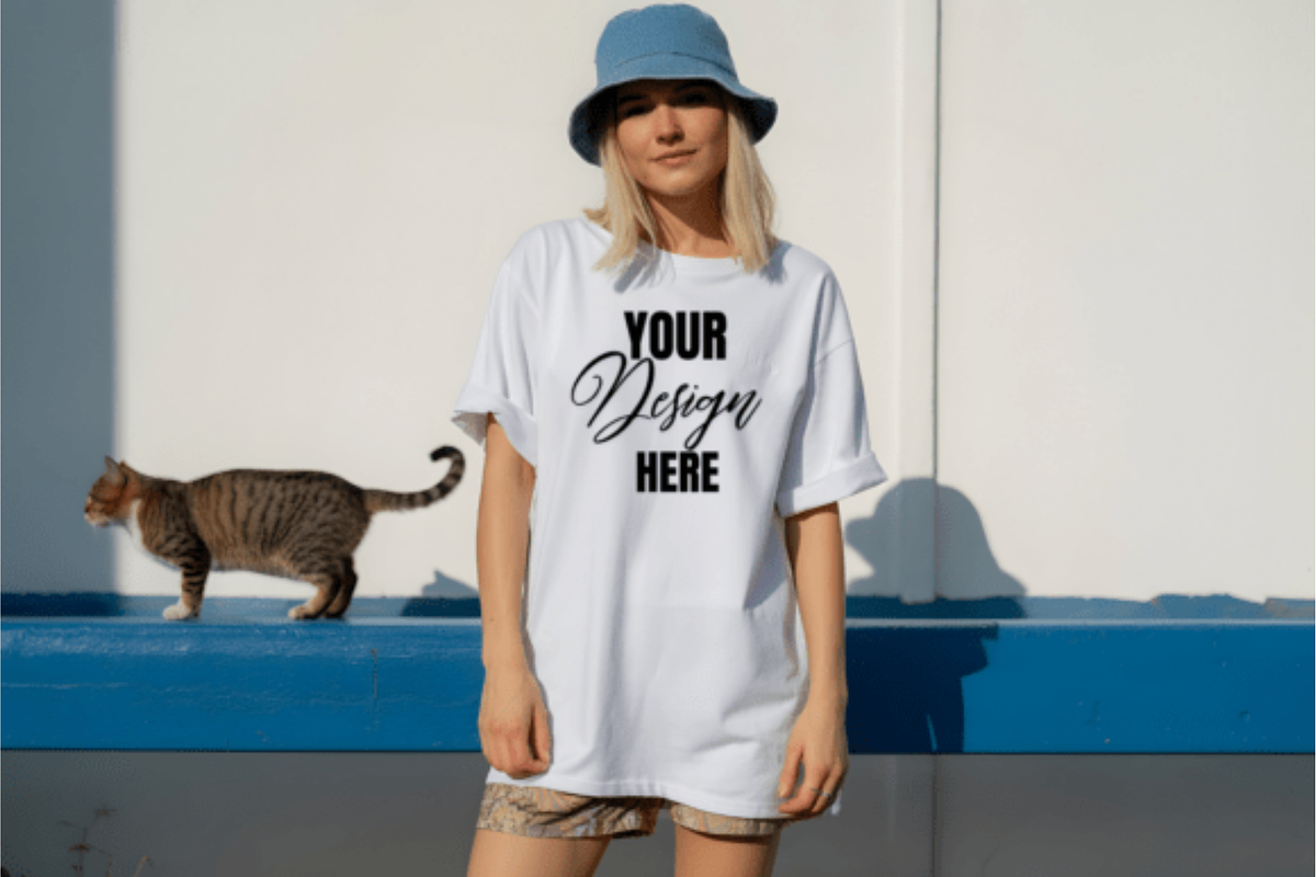 Oversized T-Shirt Mockup PSD, a Shirt Mockup by Akrinity Digital (Photo 2 of 3)