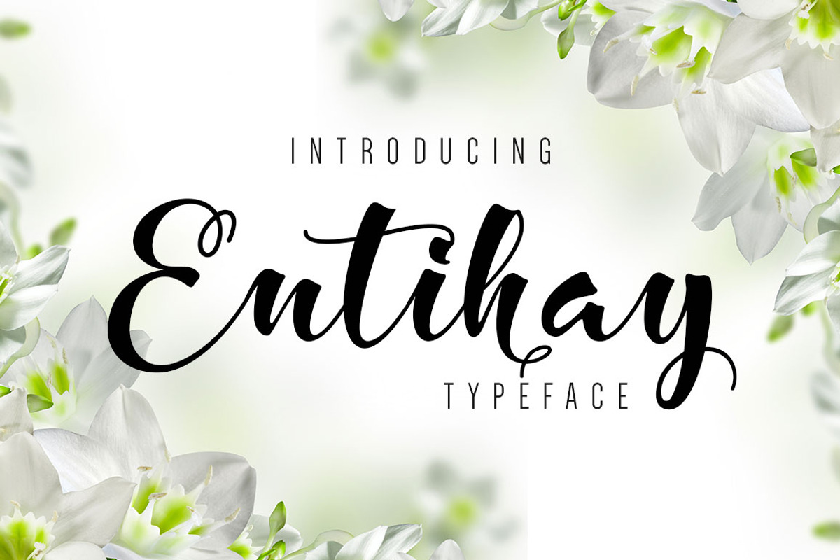Entihay Typeface preview 5