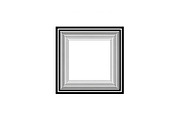Modern Square Frame SVG Bundle, an Illustration by Creativeshirt (Thumbnail 18 of 31)
