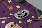 Halloween Seamless Pattern for Craft, a Pattern Graphic by Kreeya Art Shop (Thumbnail 3 of 11)