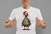 Funny Sarcastic Christmas Goose PNG, an Illustration by Daily.Designs (Thumbnail 2 of 5)