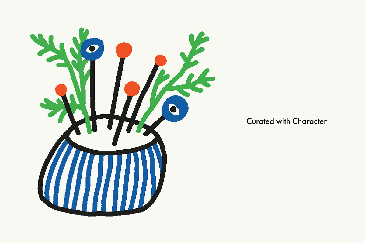 Flea Market Finds: 110 Illustrations, an Object Illustration by Olly Kava (Photo 5 of 11)