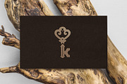 Vintage Door Key. Letter K Logo., a Branding & Logo Template by Bordo (Thumbnail 5 of 5)