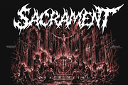 Desecrate - Death Metal font, a Symbol Font by Masyafi Studio (Thumbnail 3 of 9)