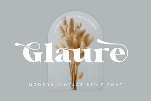 Glaure Vintage Serif Font