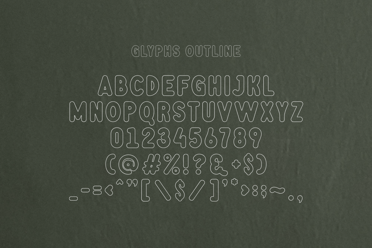 Yakosi 3 Style Childs Edition Font, a Slab Serif Font by Monoletter Studio (Photo 6 of 7)