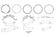 Hand Drawn Embellishments, an Object Illustration by Does She Even Doodle (Thumbnail 2 of 2)