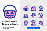 Halloween Duotone Icons, a Duotone Icon by Ayub_Irawan (Thumbnail 1 of 2)