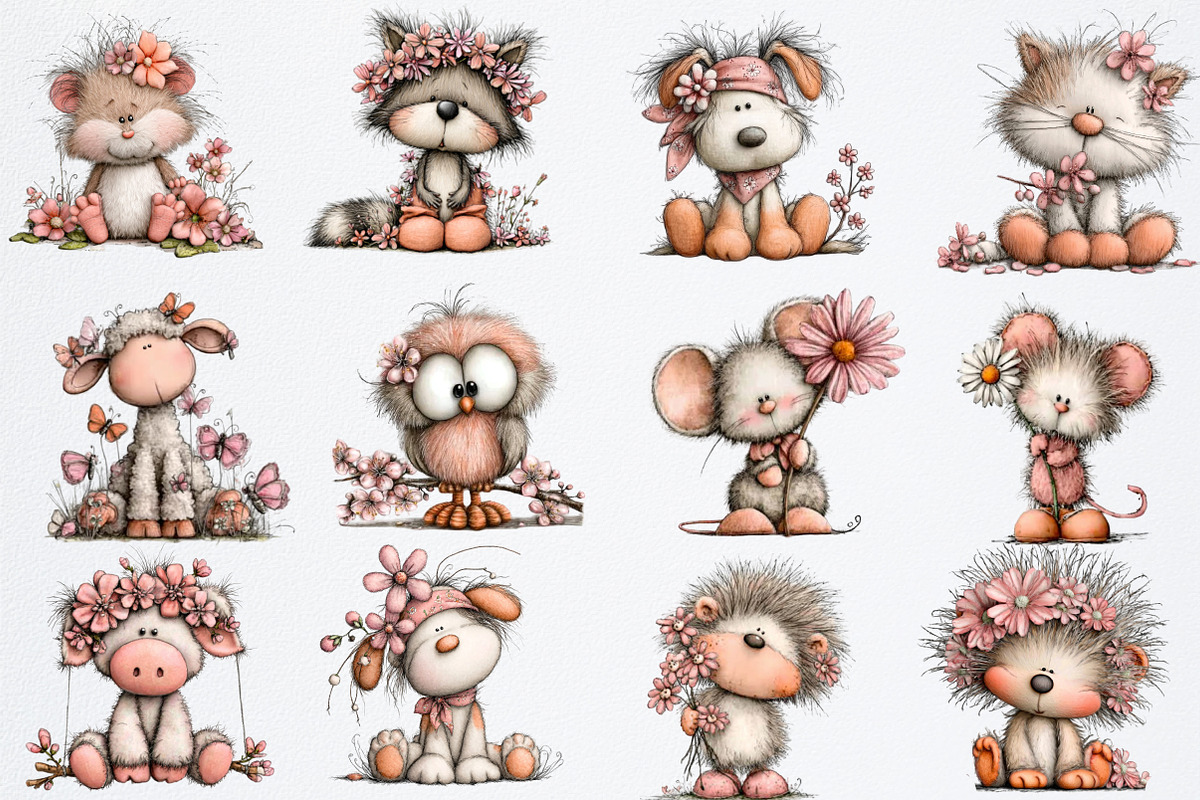Lovers Valentines Day Clipart, an Illustration by Watercolor design (Photo 3 of 6)