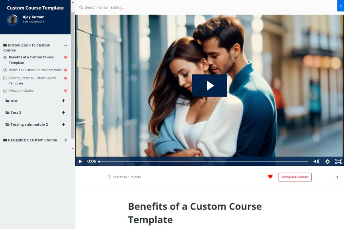 Momentum Achievement Kajabi theme, a Landing Page Template by Dev Lab (Photo 2 of 2)
