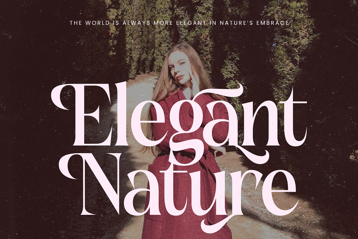 Rituals Sunday Serif Display Font, a Serif Font by timelesstype.co (Photo 13 of 20)