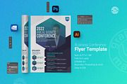 Business Conference Flyer V1, a Flyer Template by GraphicalMarket (Thumbnail 1 of 6)