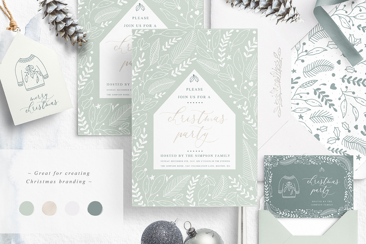 Holiday Season Collection, a Texture Illustration by Julia Dreams (Photo 3 of 7)