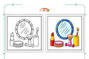 Beauty Stuff Coloring Book, a Decorative Illustration by Design Station (Thumbnail 4 of 7)