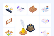 Law and Justice Isometric Icons, an Emoji Icon by Vectors Market (Thumbnail 9 of 10)