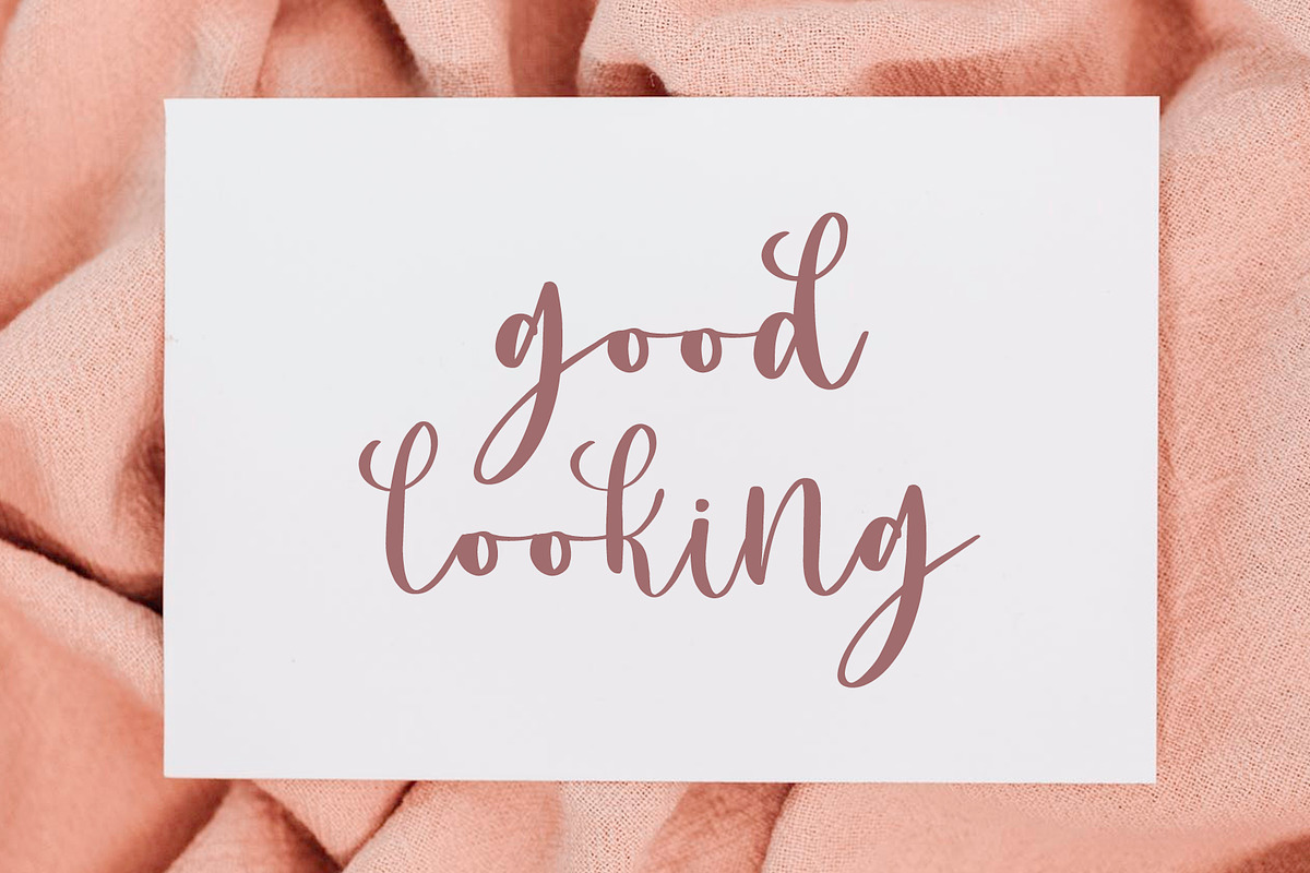 Bonatie Handwritten Font, a Handwritten Font by Yuby Creative (Photo 2 of 7)