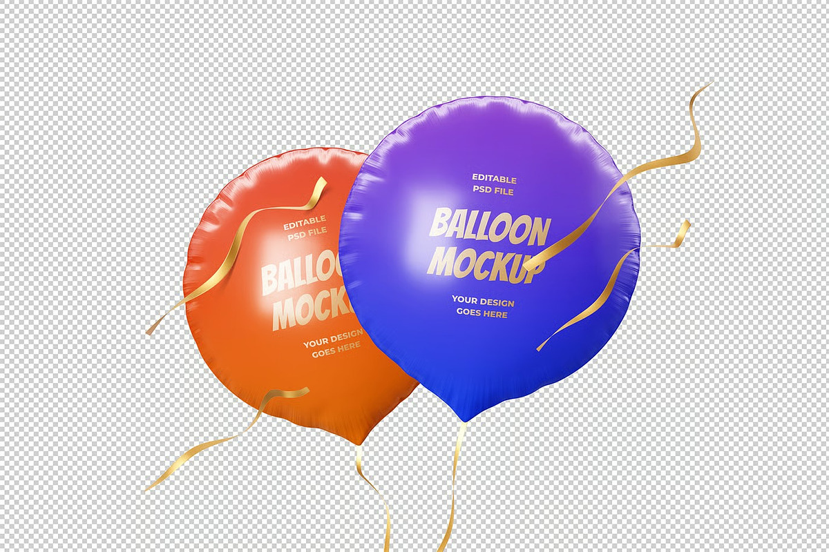 Balloon Mockup, an Advertising Mockup by zpackcreative (Photo 2 of 4)