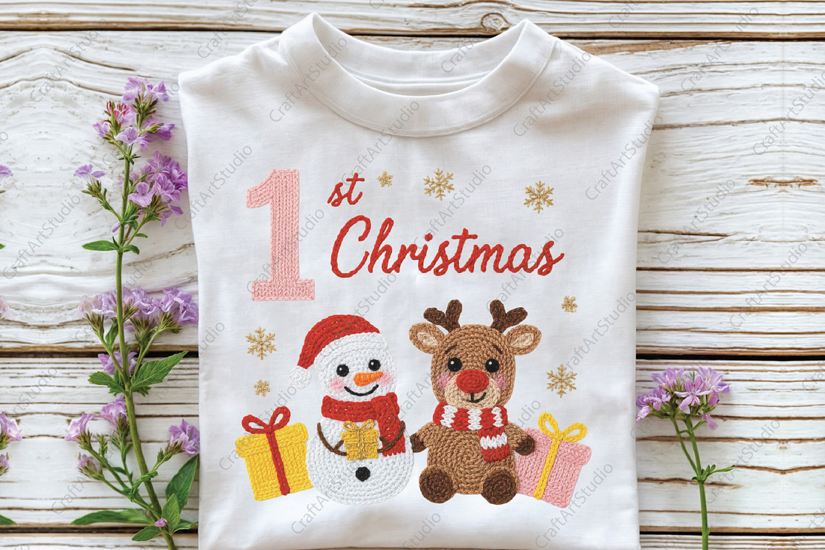 Latch Hook Embroidery 1st Christmas, an Illustration by CraftArtStudio (Photo 2 of 4)