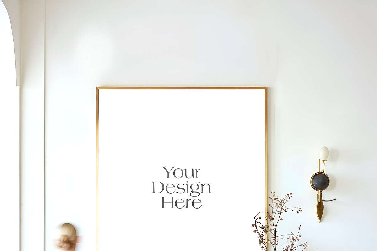 Nora's Styled Art Print Mockup 07, a Household Mockup by The Wall Art Mockup Shop (Photo 2 of 3)