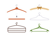 Clothes hangers with hooks set, an Object Illustration by Good Studio (Thumbnail 5 of 5)