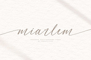 Miarlem - A Modern Calligraphy Font, a Script Font by Pen Culture (Thumbnail 1 of 10)