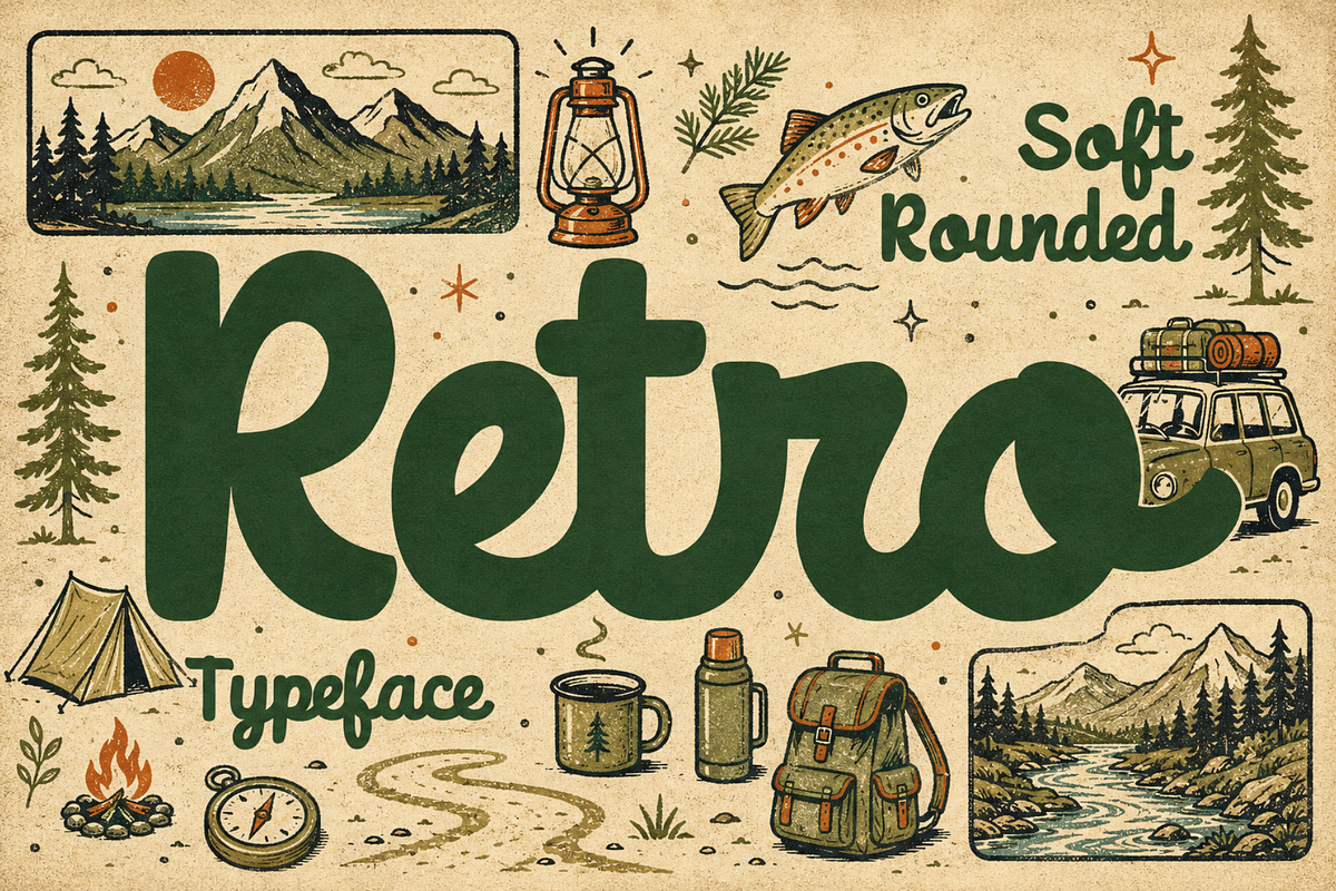 Cedar Valley - National Park Font, a Script Font by HipFonts (Photo 9 of 10)
