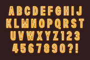 Retro show alphabet, broadway style, an Object Graphic by RevelStockart (Thumbnail 6 of 8)