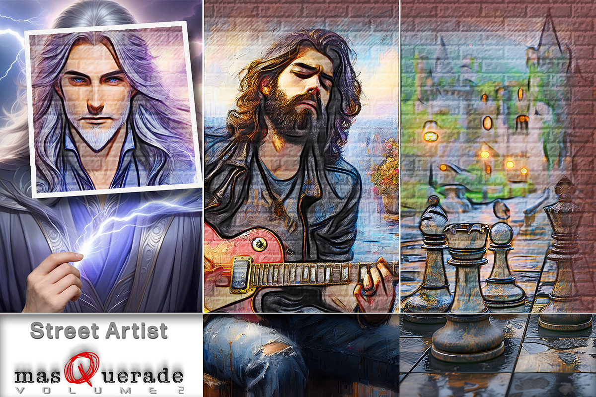 masQuerade - Photoshop FX, an Action Add-On by Pencil Pixels (Photo 18 of 26)