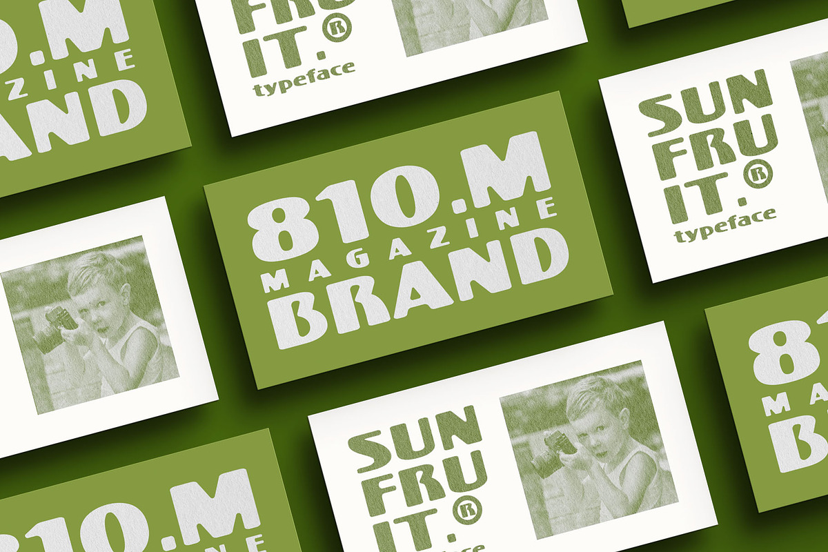 Sunfruit Font, a Sans Serif Font by Rasiorise Studio (Photo 6 of 10)